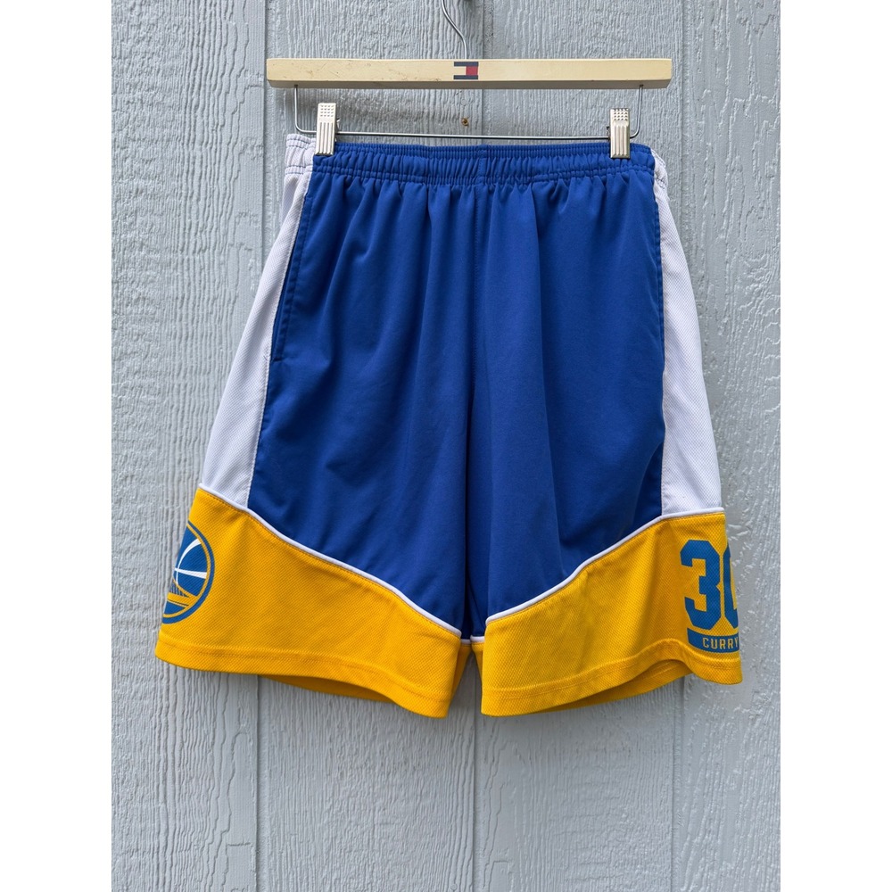 NBA Golden State Warriors Stephen Curry 30 Basketball Shorts Boys Youth 18/20